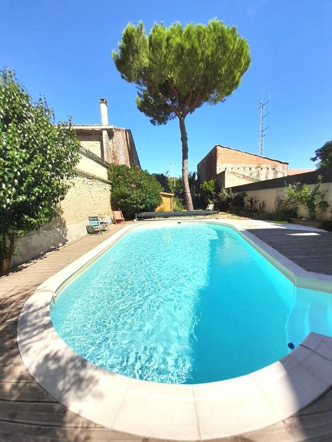 La Pause Sous Le Pin B&B Chambres D'Hotes Capestang Exterior photo